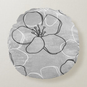 Coussins Ronds Apple Blossom Dream : Ornement Abstrait