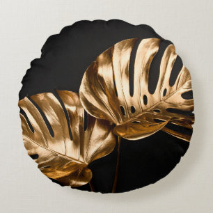 Coussins Ronds Aquarelle de flamme. Effet Pastel Bright. Pink Sop