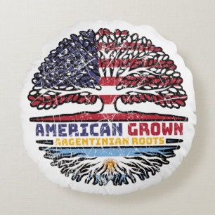 Coussins Ronds Argentine Argentine Argentine Argentine Etats-Unis