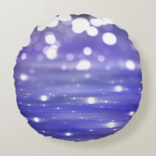 Coussins Ronds arrière - plan Abstrait violet brillant illustrati