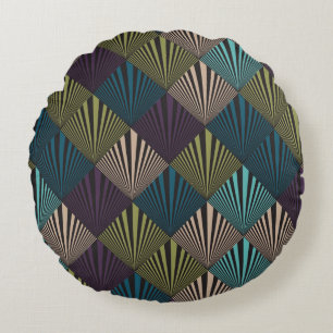 Coussins Ronds Arrière - plan d'art de bruit