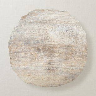 Coussins Ronds Arrière - plan de texture de bois naturel, retour