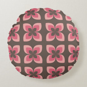 Coussins Ronds Art Floral Moderne