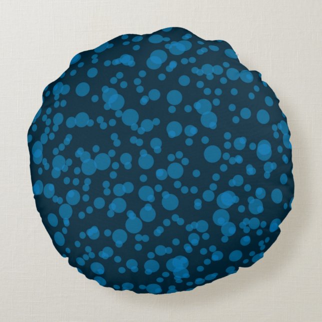 Coussins Ronds Art graphique moderne, concept de célébration simp (Dos)