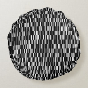 Coussins Ronds Art motif géométrique moderne, urbain, contemporai