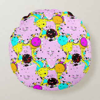 Coussins Ronds art pop pour enfants