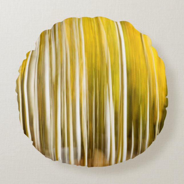 Coussins Ronds Aspen Abstrait (Devant)