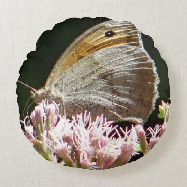 Coussins Ronds Assez gros papillon  (Devant)