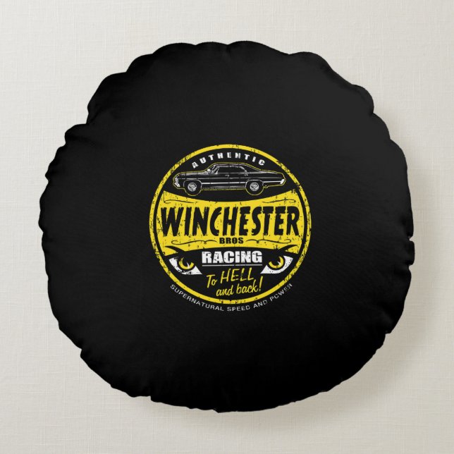Coussins Ronds Authentic Winchester Bros (Devant)