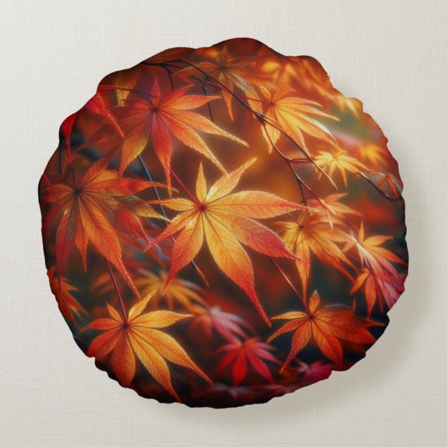 Coussins Ronds Automne (Dos)