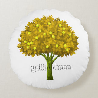 Coussins Ronds Autumn Nature Aesthetic Landscape Art