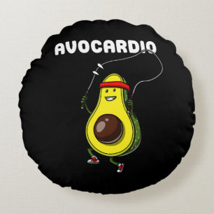 Coussins Ronds Avocardio Avocado Fitness Vegan Cardio