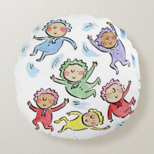 Coussins Ronds Baby shower