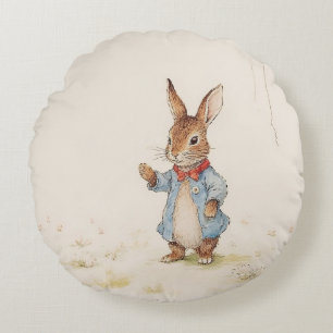 Coussins Ronds Baby shower Peter Rabbit