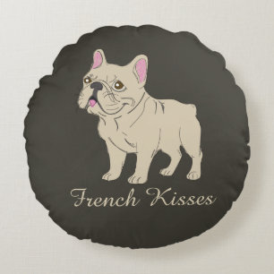 Coussins Ronds Baisers Français