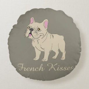 Coussins Ronds Baisers Français