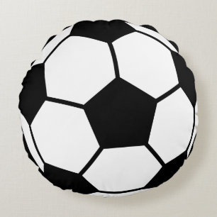 Coussins Ronds Ballon de football