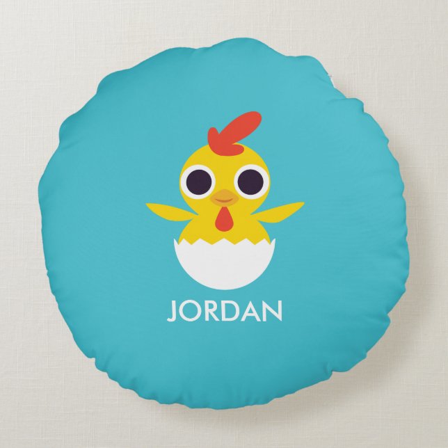 Coussins Ronds Bandit le poussin (Dos)