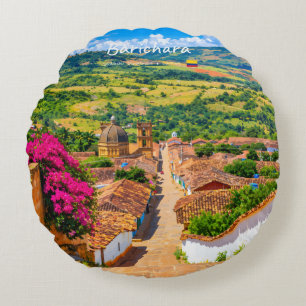 Coussins Ronds Barichara, Colombie - Vallée de la ville coloniale