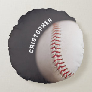 Coussins Ronds Baseball personnalisé