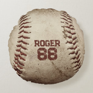 Coussins Ronds Baseball vintage