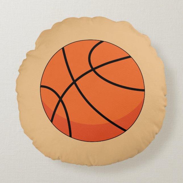 Coussins Ronds Basket-ball (Devant)
