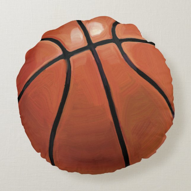 Coussins Ronds Basket-ball (Dos)