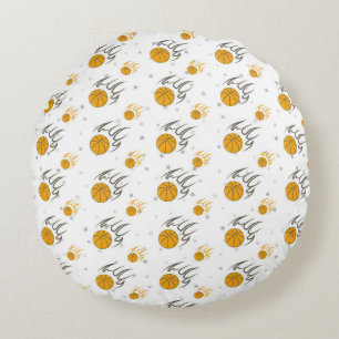 Coussins Ronds Basket flamboyant