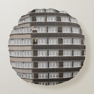 Coussins Ronds Bâtiment commercial Brown