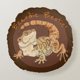 Coussins Ronds Beardie Bestie !
