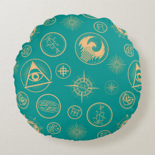 Coussins Ronds BEASTS FANTASTIQUES ET OÙ LES TROUVER™ Motif