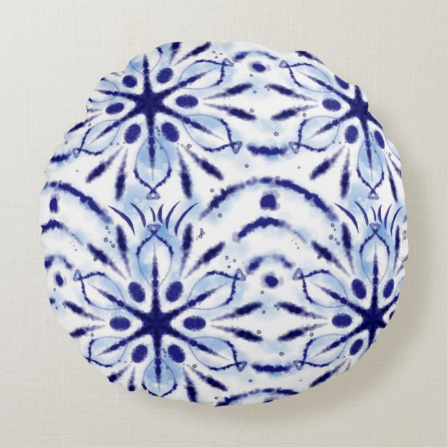 Coussins Ronds Beautiful circle pillow design  (Devant)