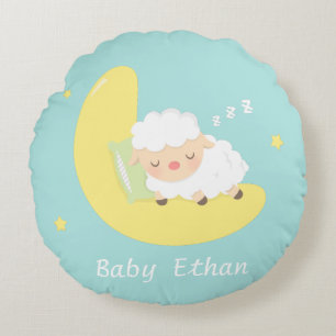 Coussins Ronds Bébé Bébé Bébé Agneau Enfants Salle de soins Décor