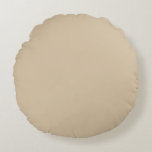 Coussins Ronds Beige Champagne<br><div class="desc">Le beige champagne est un mélange doux et pâle de beige et d'or clair, teinté de subtiles nuances de jaune chaud ou de rose. Inspiré par l'élégance intemporelle du vin pétillant, cette couleur évoque le luxe, la sophistication et la célébration. Sa lueur discrète en fait une couleur prisée pour les...</div>