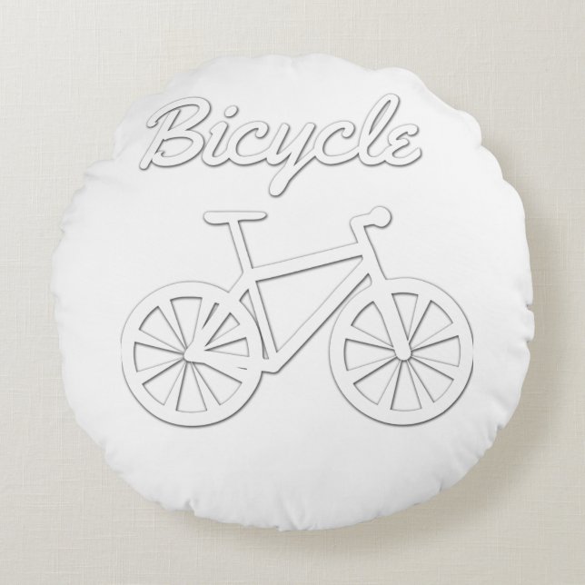 Coussins Ronds Bicycle simple (Devant)