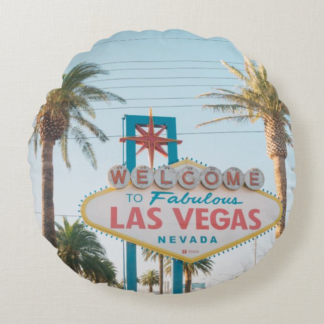 COUSSINS RONDS BIENVENUE À LAS VEGAS (Devant)