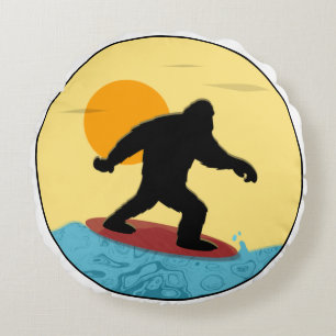 Coussins Ronds bigfoot surf hawaïen 