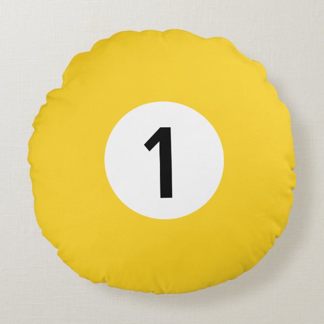 Coussins Ronds Billard solide n° 1 - 100% modifiable (Devant)