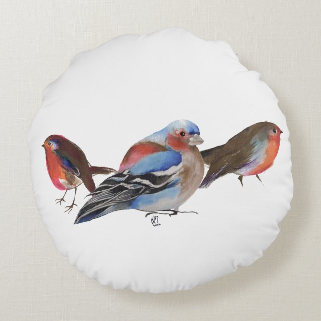 Coussins Ronds Birds of a Feather 2011 (Dos)