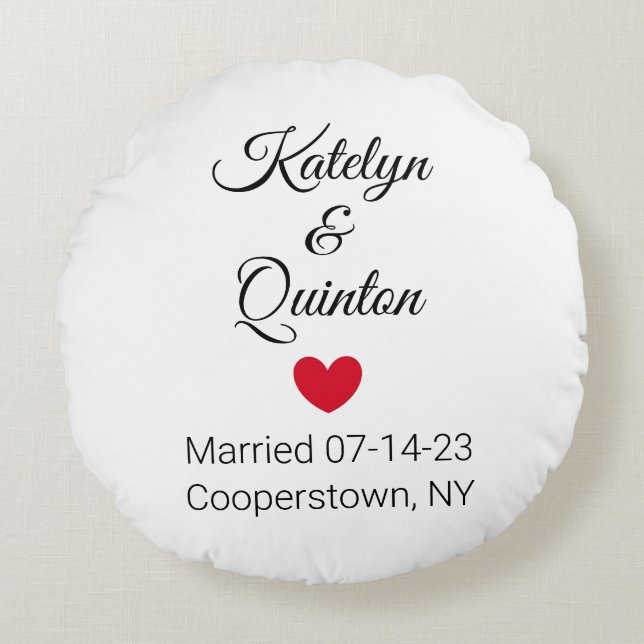 Coussins Ronds Blanc et noir en élégance (Devant)