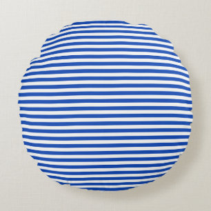 Coussins Ronds Bleu Nautique