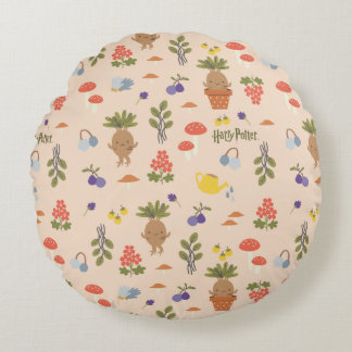 Coussins Ronds Blooms magiques Mandrake Motif