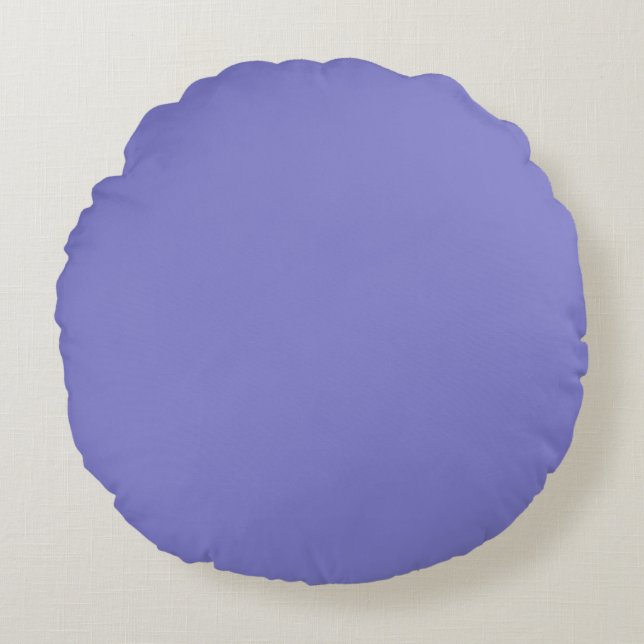 Coussins Ronds Bluebonnet bleu-violet (Devant)