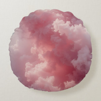 Coussins Ronds Blush Cloud Mirage
