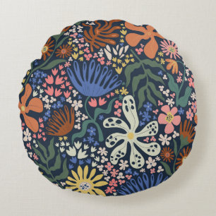 Coussins Ronds Boho botanique