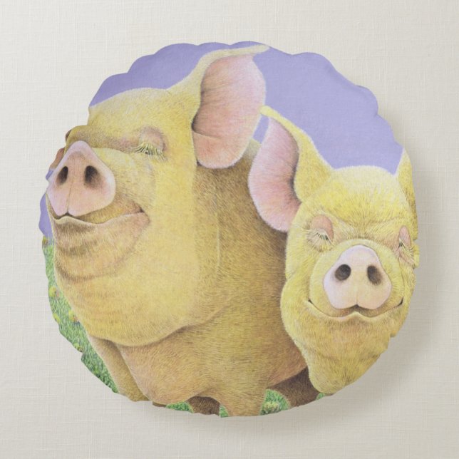 Coussins Ronds Bonheur (Devant)