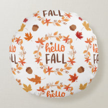 Bonjour Automne Feuilles de Motif sans couture