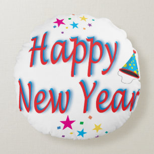Coussins Ronds Bonne année