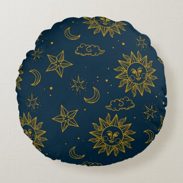 Coussins Ronds Bonne Oreiller Rond (Devant)