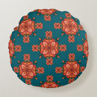 Coussins Ronds Botanic Bloom Round Pillow